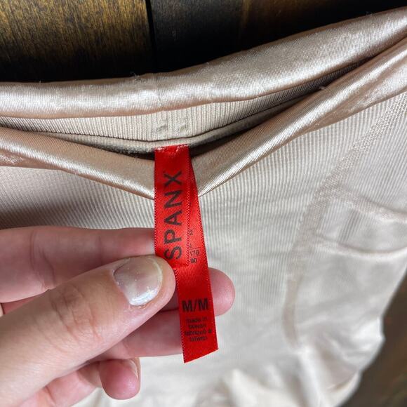 SPANX High-Waisted Body Tunic Shapewear Tan Nude 1457 Slimming Women's Medium - Picture 7 of 12